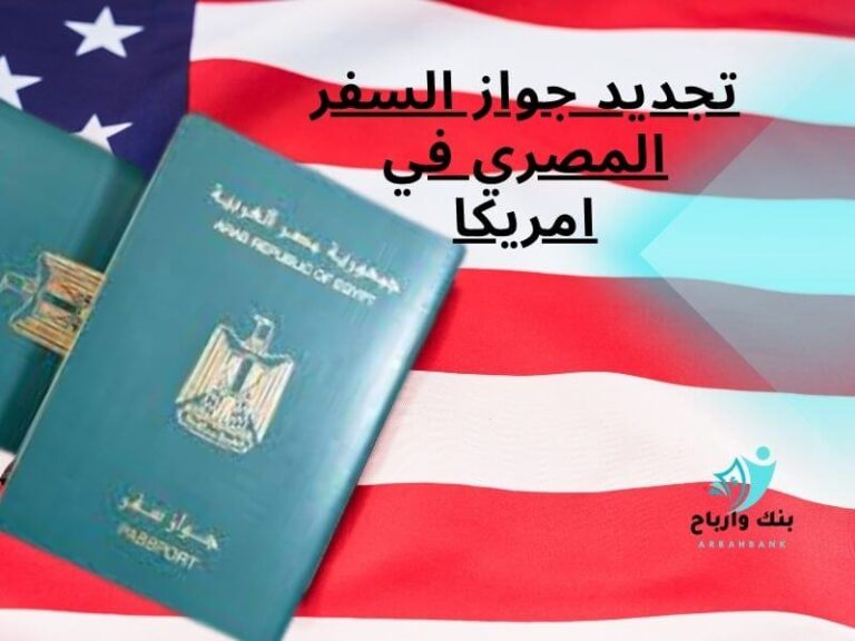 تجديد جواز السفر المصري في أمريكا
