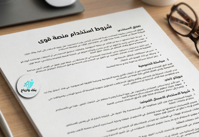 ما هي شروط استخدام منصة قوى؟