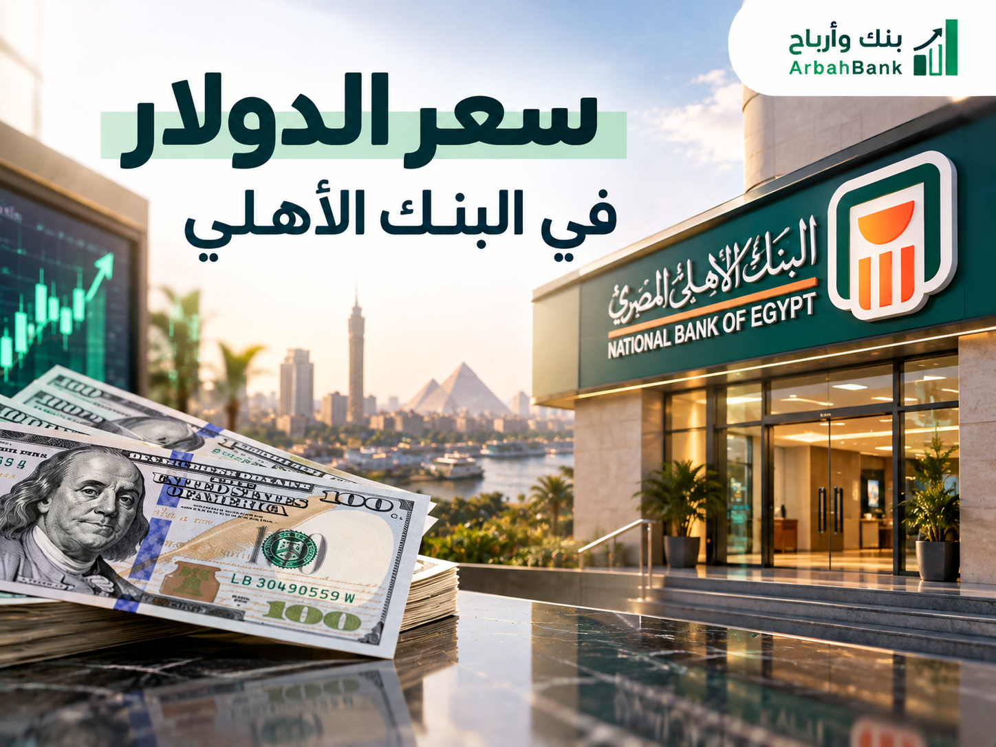 سعر الدولار في البنك الاهلي المصري